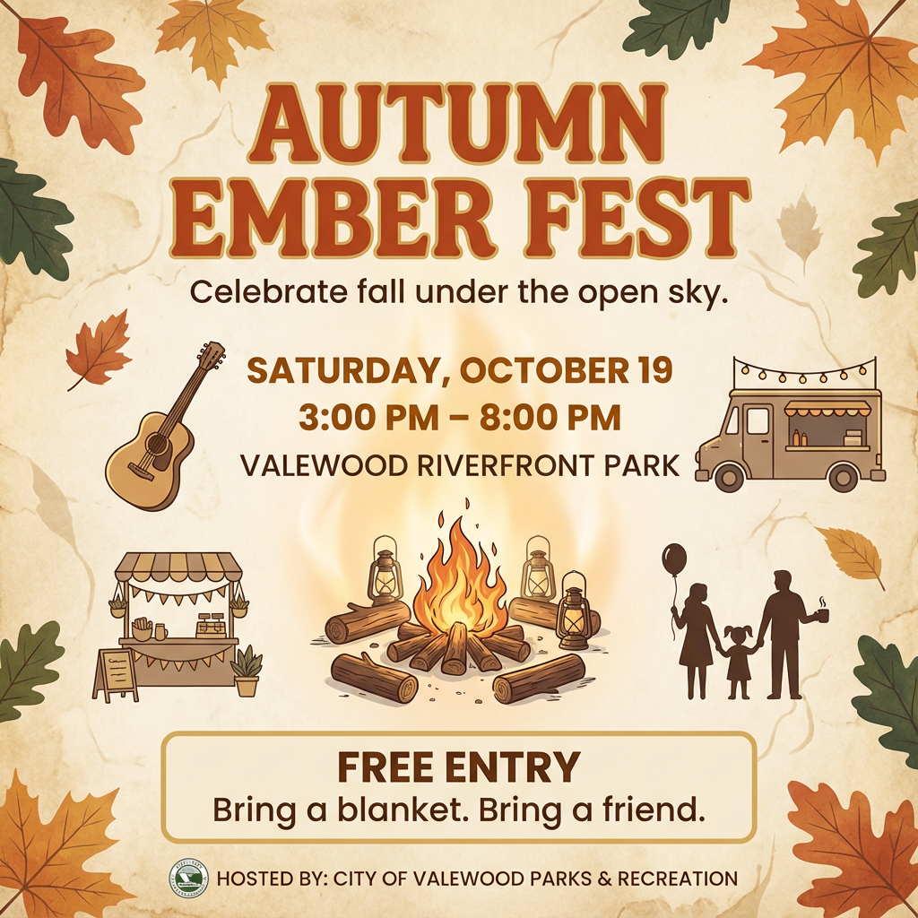 Autumn Ember Fest flyer